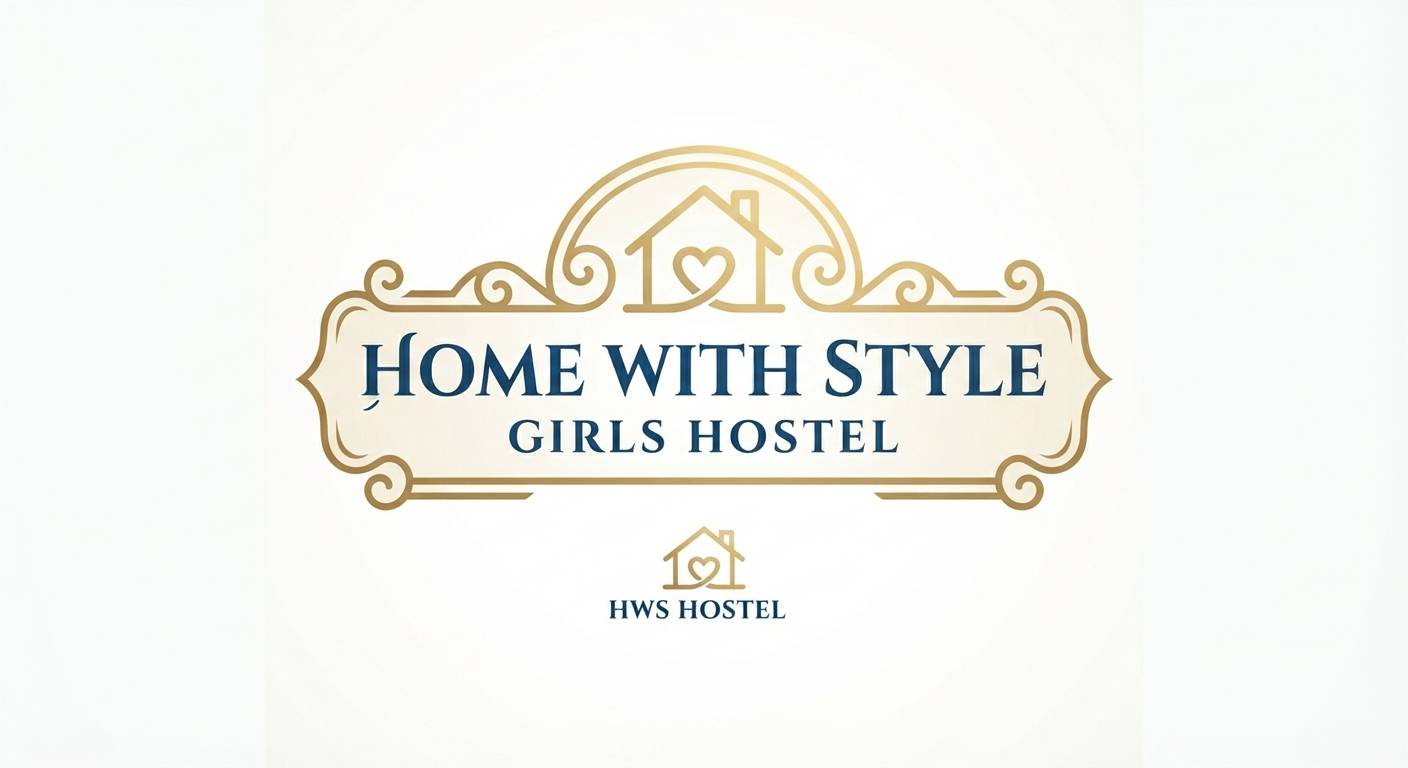 Three Seater Room at Home with style girls hostel